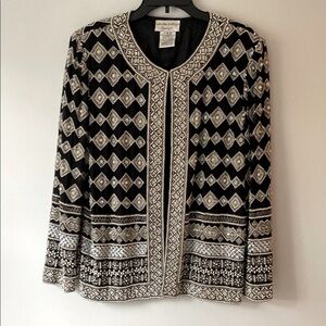 Adrianna Papell • Vintage • Formal Beaded & Sequin Jacket